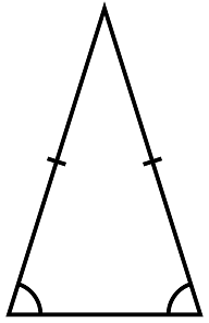 مثلث متساوی الساقین