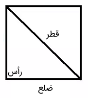 قطر مربع